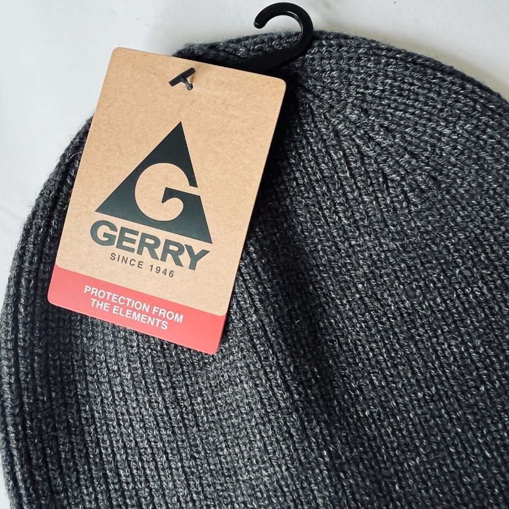 GERRY Men's Cuffed Beanie Hat NWT - Picture 2 of 5